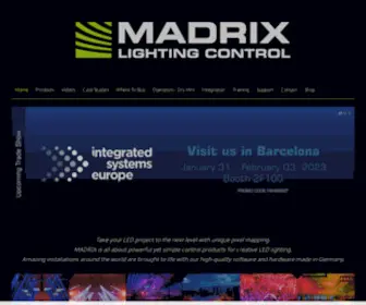Madrix.com( LIGHTING CONTROL) Screenshot