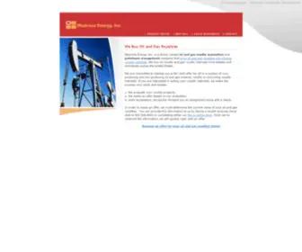 Madronaenergy.com(Oil Royalties) Screenshot