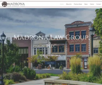 Madronalaw.com(Madrona Law Group) Screenshot