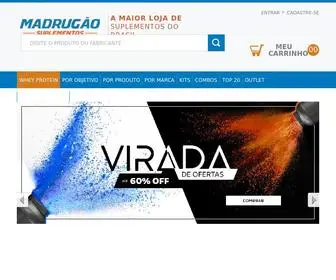 Madrugaosuplementos.com.br(Madrugão) Screenshot