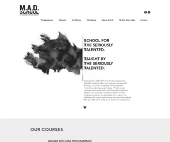 Madschool.edu.sg(MAD School by Chatsworth Medi@rt Academy) Screenshot