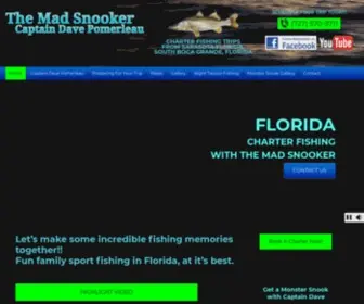 Madsnooker.com(Guided Charter Fishing in Florida) Screenshot