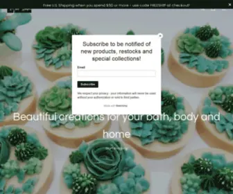 Madsoaper.com(Handmade Cold Process Soap) Screenshot