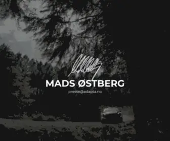 Madsostberg.no(MADS ØSTBERG) Screenshot