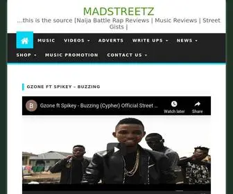 Madstreetz.com(This is the source) Screenshot