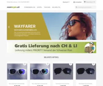 Madstyle.ch(Sonnenbrillen und Gürtelschnallen günstig online kaufen) Screenshot