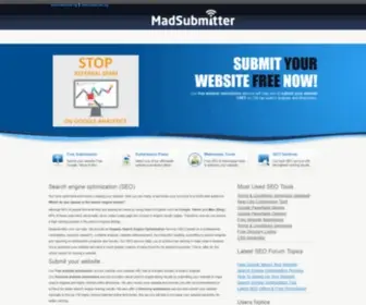 Madsubmitter.com(Submit your website free) Screenshot
