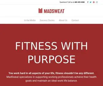 Madsweat.com(Scottsdale, AZ) Screenshot