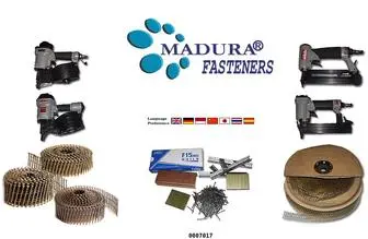 Madurafasteners.com(Coil Nails Fasteners Staples Tools Madura) Screenshot