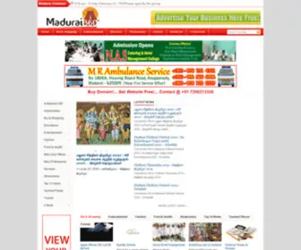 Madurai360.in(The information portal of Madurai City. City Portal) Screenshot