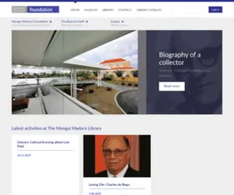 Madurolibrary.org(Mongui Maduro Foundation) Screenshot