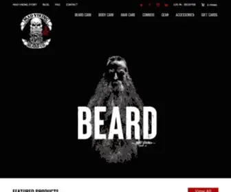 Madvikingbeard.com(Beard Products For Men) Screenshot