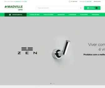 Madville.com.br(A gmad é um grupo sólido e especialista na distribuição de produtos e serviços para móveis) Screenshot