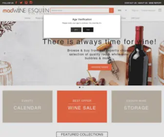 Madwine.com(Buy Wine Online) Screenshot