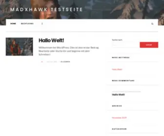 MadXhawk.de(MADxHAWK Testseite) Screenshot