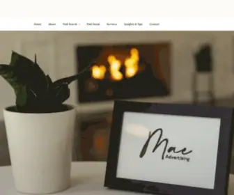 Maeadvertising.com(Mae Advertising) Screenshot