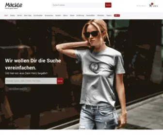 Maeckle-Shop.de(Mäckle Shop) Screenshot