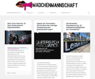 Maedchenmannschaft.net(Mädchenmannschaft) Screenshot