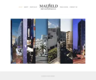 Maefield.com(Creating a Better World) Screenshot