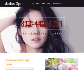 Maehwaasianmassagespa.com(Maehwa Spa) Screenshot