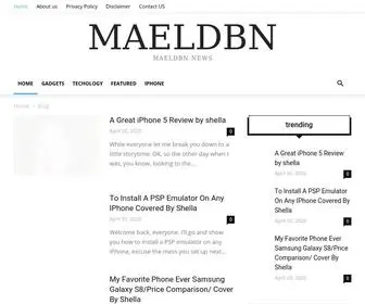 Maeldbn.com(MAELDBN NEWS) Screenshot