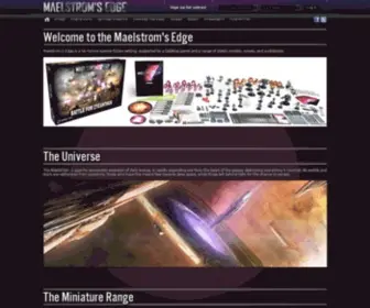 Maelstromsedge.com(Maelstrom's Edge Official) Screenshot