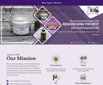 Maemarienaturals.com(My WordPress Blog) Screenshot