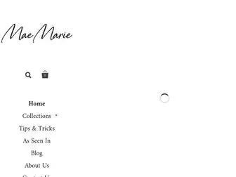 Maemariewraps.com(MaeMarie Wraps) Screenshot