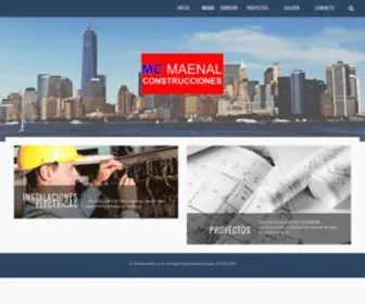 Maenal.com.mx(Inicio) Screenshot