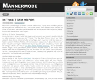 Maenner-Mode.net(Männer) Screenshot