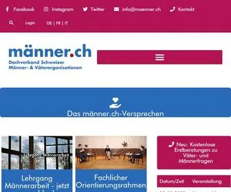 Maenner.ch(Wir bringen Männer in Verbindung) Screenshot