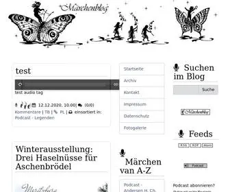 Maerchenblog.de(Das MaerchenBlog) Screenshot