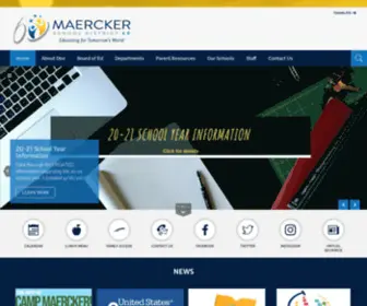 Maercker.org(Maercker School District 60) Screenshot