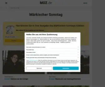 Maerkischer-Sonntag.de(Märkischer Sonntag) Screenshot