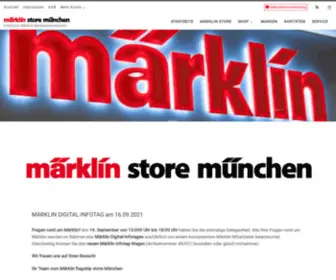 Maerklin-Store-Muenchen.com(MÄRKLIN STORE MÜNCHEN) Screenshot