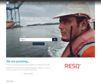 Maersktraining.com(Maersk Training) Screenshot