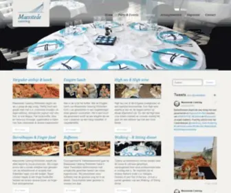 Maesstede-Catering.nl(Catering Rotterdam) Screenshot