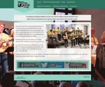 Maestegukulele.club(Maesteg Ukulele Club) Screenshot