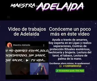 Maestra-Adelaida.com(Amores y conjuros) Screenshot