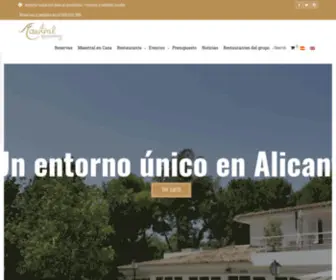 Maestral.es(Restaurante romántico para comer y cenar en Alicante) Screenshot