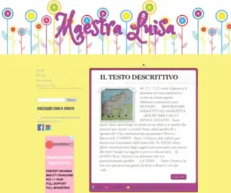 Maestraluisa.it(Maestra Luisa) Screenshot