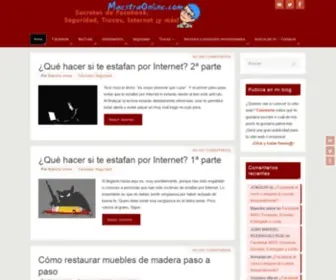 Maestraonline.com(Maestra Online) Screenshot