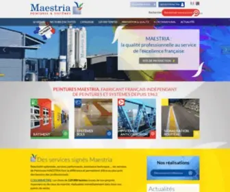 Maestria.fr(Peintures) Screenshot