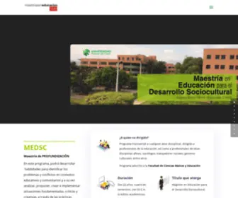 Maestriaseneducacion.com(Programas) Screenshot