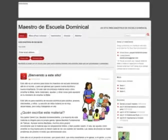 Maestro-DE-Escuela-Dominical.com(Maestro de Escuela Dominical) Screenshot