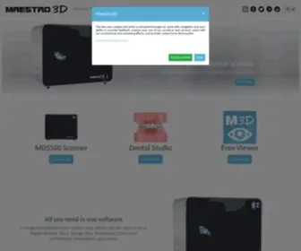 Maestro3D.com(Professional 3D dental scanner) Screenshot