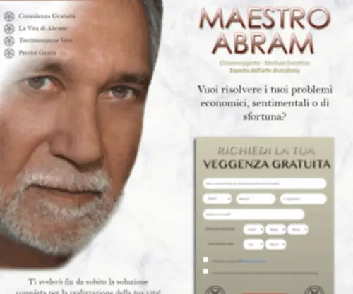 Maestroabram.com(Maestro Abram) Screenshot