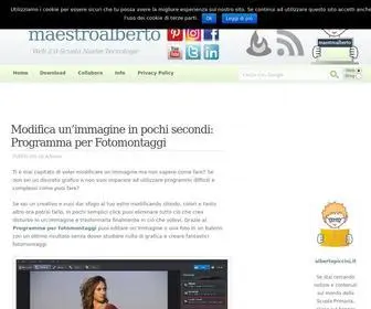 Maestroalberto.it(Web2.0) Screenshot