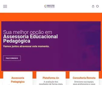 Maestroeducacao.com.br(Maestro Educação) Screenshot