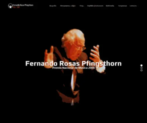 Maestrofernandorosas.cl(Fernando Rosas Pfingsthorn) Screenshot